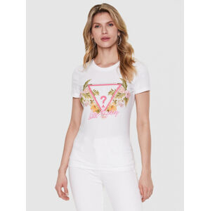 Guess dámské bílé tričko - S (G011)